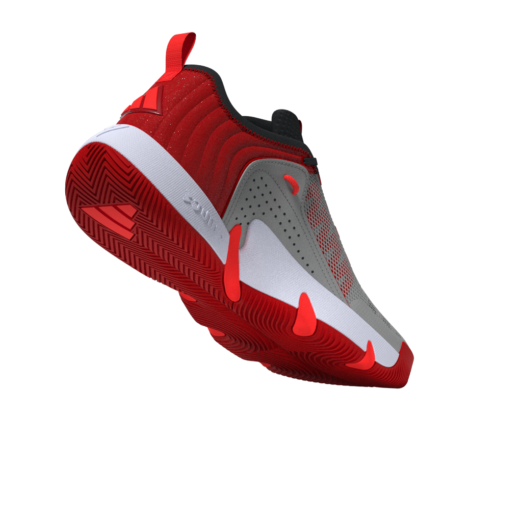 Adidas Mens Trae Unlimited Basketball Shoes - Grey/Carbon/Scarlet