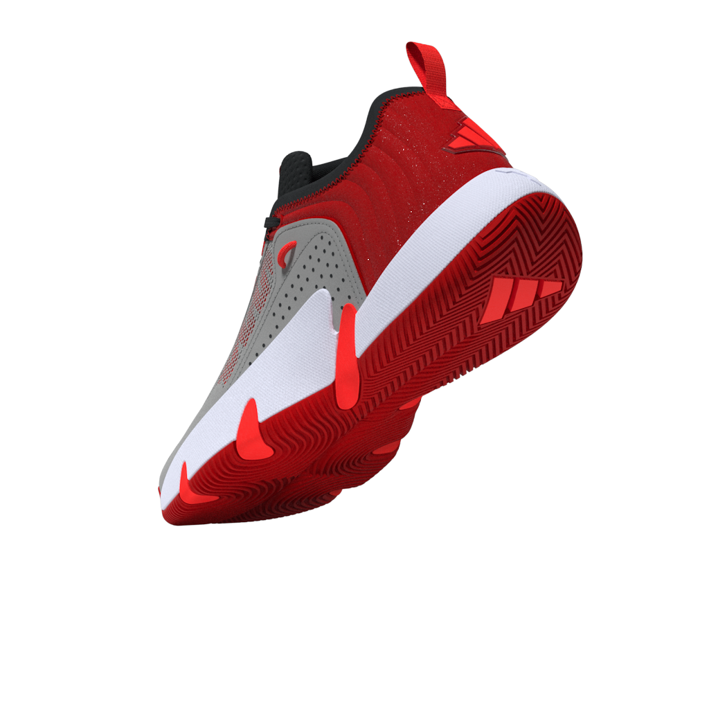 Adidas Mens Trae Unlimited Basketball Shoes - Grey/Carbon/Scarlet