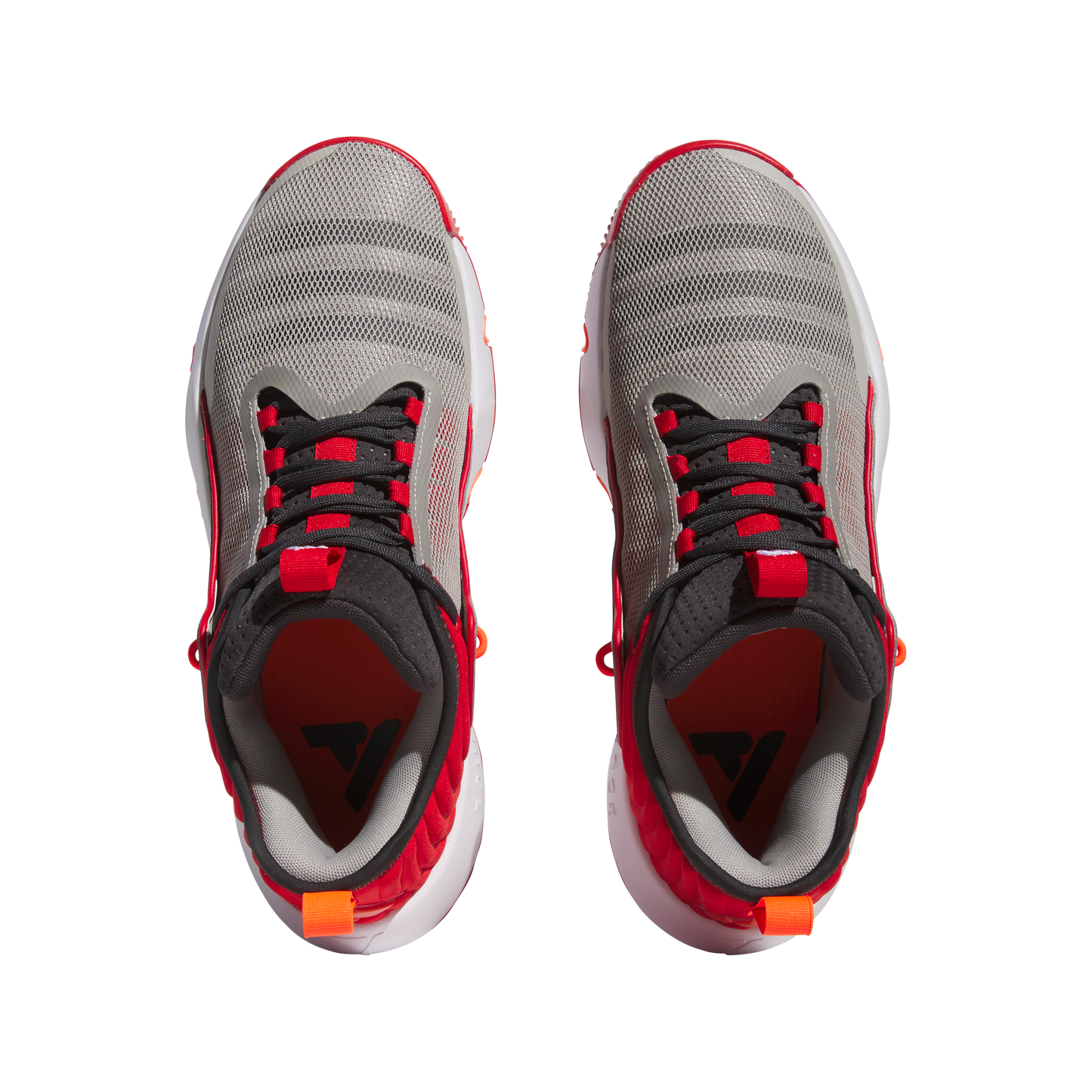 Adidas Mens Trae Unlimited Basketball Shoes - Grey/Carbon/Scarlet