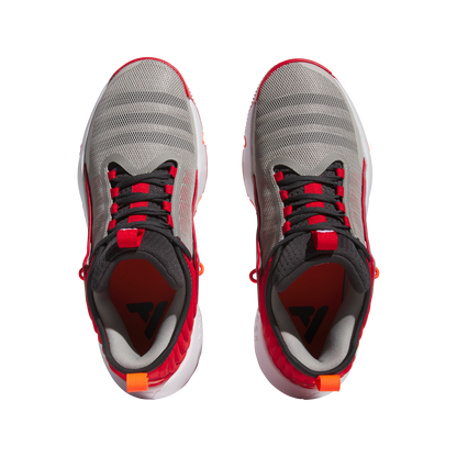 Adidas Mens Trae Unlimited Basketball Shoes - Grey/Carbon/Scarlet