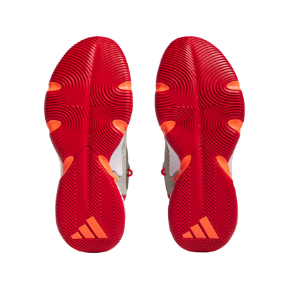 Adidas Mens Trae Unlimited Basketball Shoes - Grey/Carbon/Scarlet