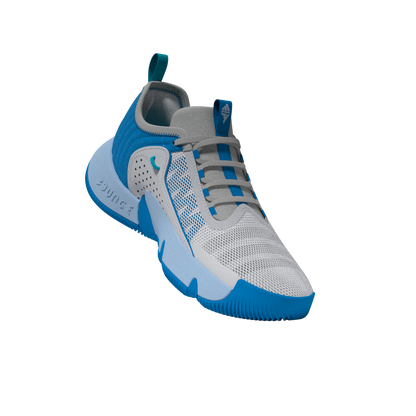 Adidas Trae Unlimited Junior Basketball Shoes - Grey/Grey/Blue