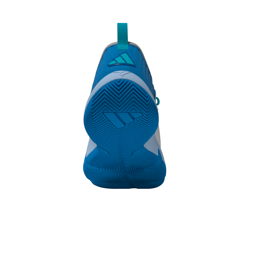 Adidas Trae Unlimited Junior Basketball Shoes - Grey/Grey/Blue