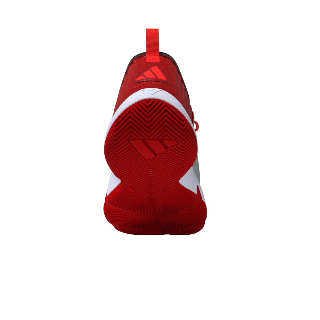 Adidas Trae Unlimited Junior Basketball Shoes - Grey/Carbon/Scarlet