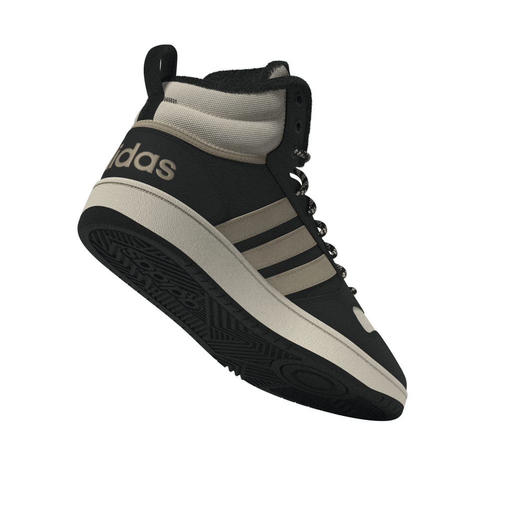 Adidas Mens Hoops 3.0 Mid Lifestyle Basketball Classic Fur Lining Winterized Shoes