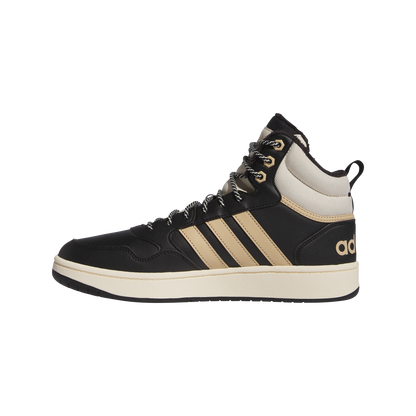 Adidas Mens Hoops 3.0 Mid Lifestyle Basketball Classic Fur Lining Winterized Shoes