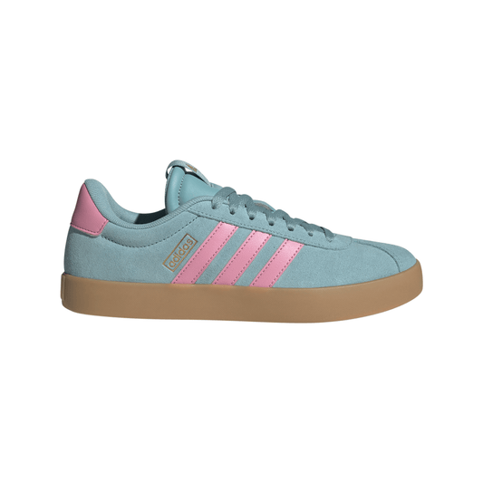Adidas Womens VL Court 3.0 Shoes - Mint/Pink/Gold