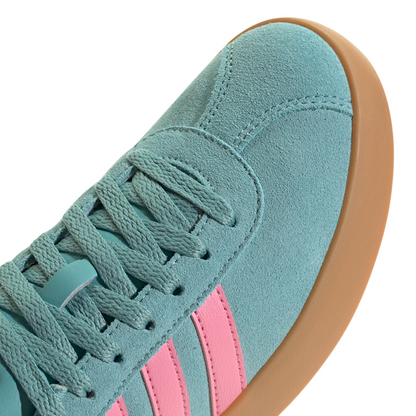 Adidas Womens VL Court 3.0 Shoes - Mint/Pink/Gold