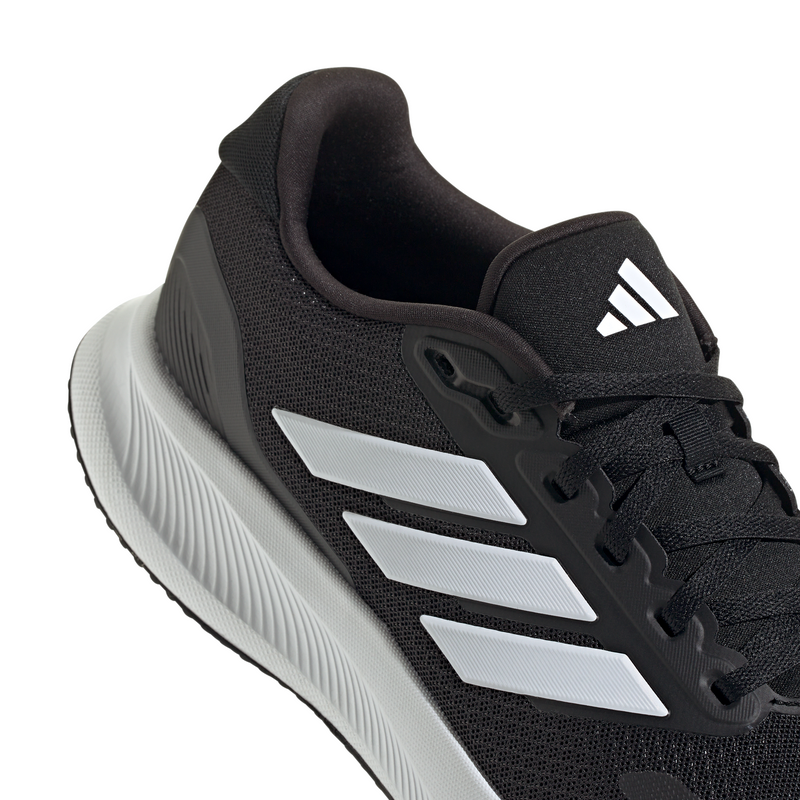 Adidas Mens Runfalcon 5 Running Shoes - Black/White