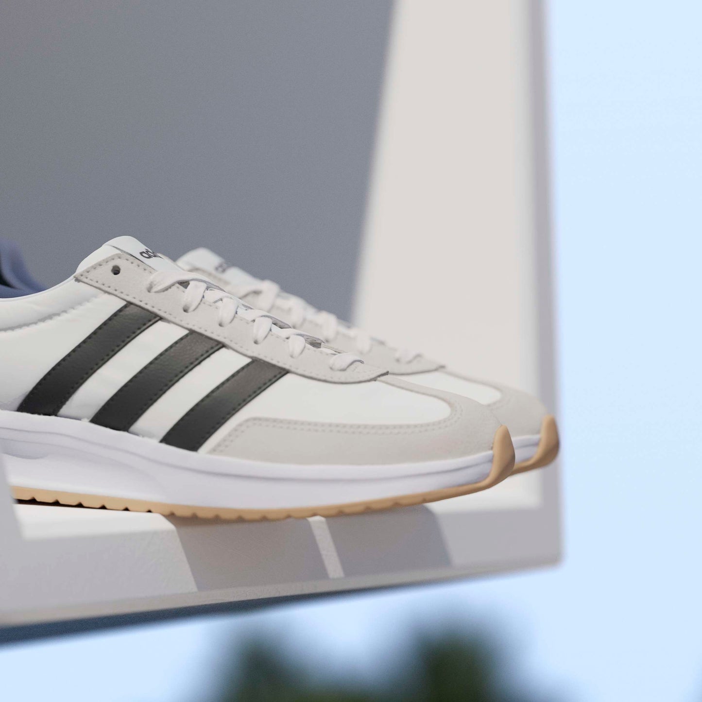 Adidas Mens Run 70s 2.0 Lifestyle - White/Black/Grey One