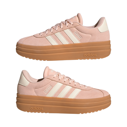 Adidas Womens VL Court Bold Shoes - Blush Pink/White