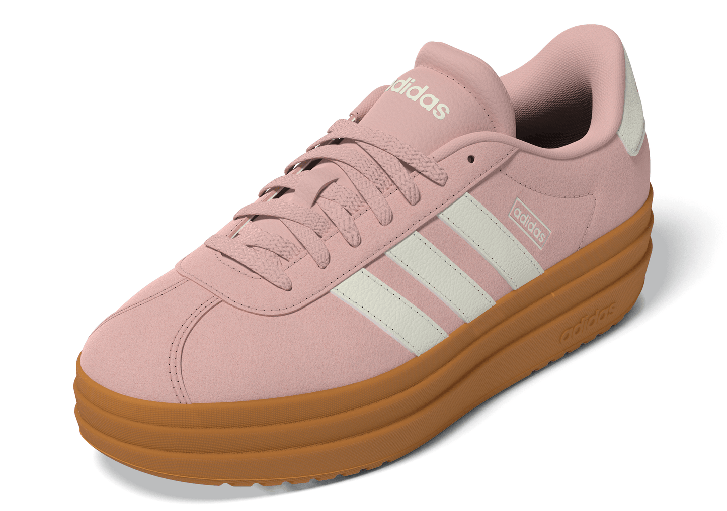 Adidas Womens VL Court Bold Shoes - Blush Pink/White