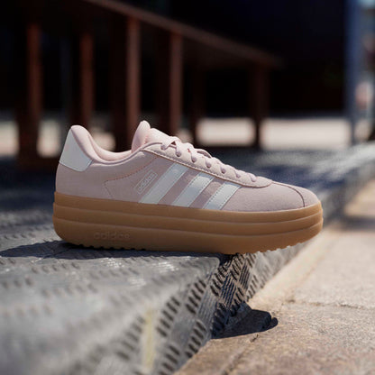 Adidas Womens VL Court Bold Shoes - Blush Pink/White