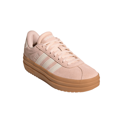 Adidas Womens VL Court Bold Shoes - Blush Pink/White