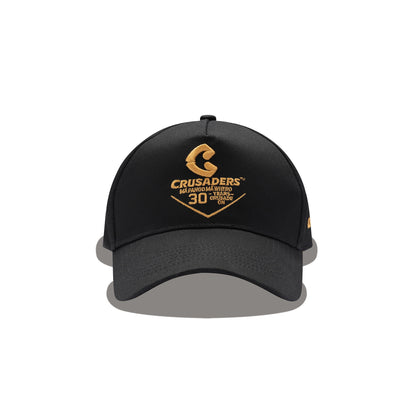 Classic Crusaders Black and Gold Supporters Cap