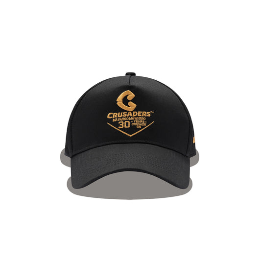 Classic Crusaders Black and Gold Supporters Cap