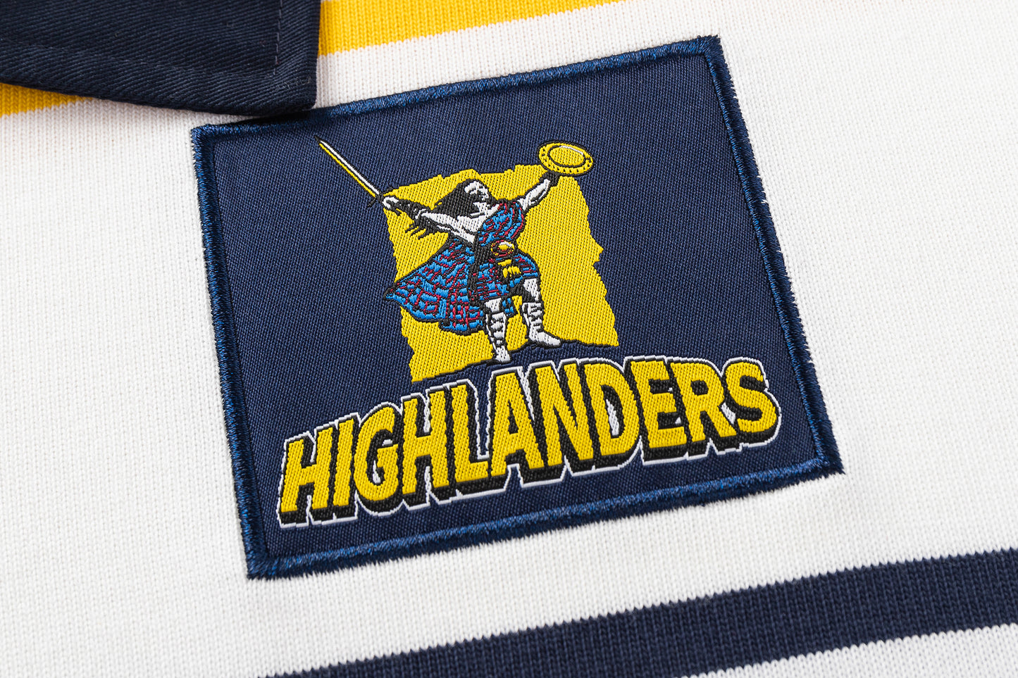 Classic Mens Highlanders Rugby Long Sleeve Knit Jersey 2026