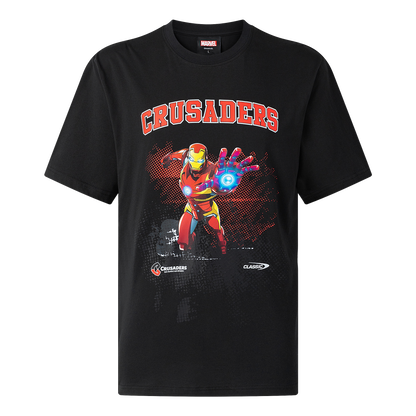 Classic Crusaders Adults Marvel Iron Man Tee