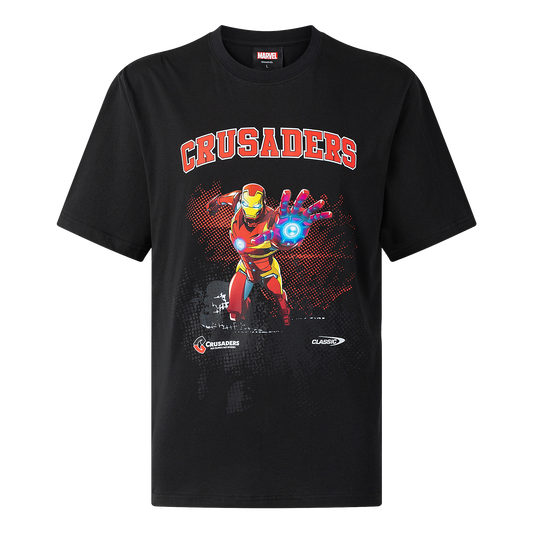 Classic Crusaders Adults Marvel Iron Man Tee