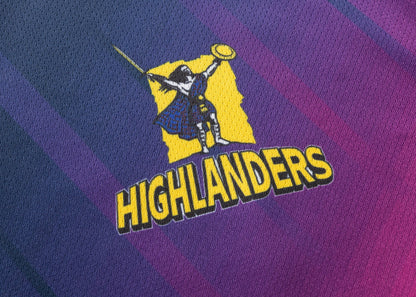 Classic Highlanders Mens Super Rugby Pro Training Tee 2025
