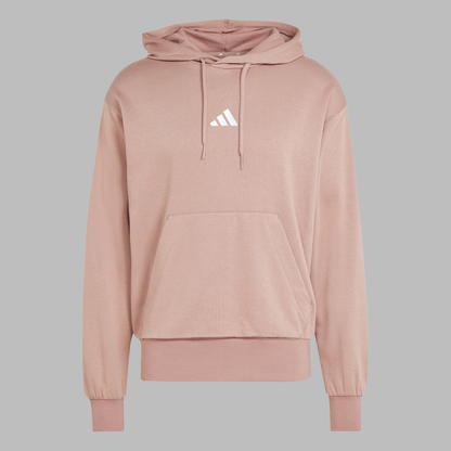 Adidas Mens Essentials Feelcozy Fleece Hoodie - Warm Clay