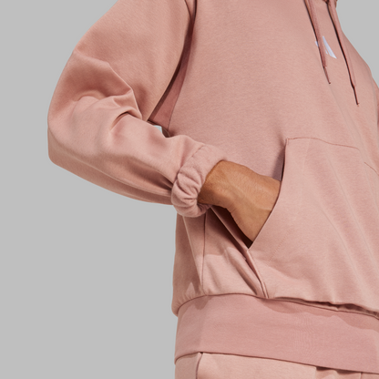 Adidas Mens Essentials Feelcozy Fleece Hoodie - Warm Clay