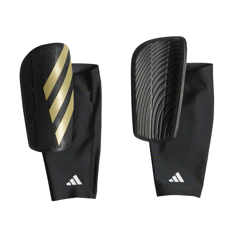 Adidas Tiro Competition Shin Guards - Black/Gold Metallic/White