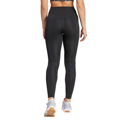 Adidas Womens Optime Essentials Stash Pocket Full-Length Leggings - Black