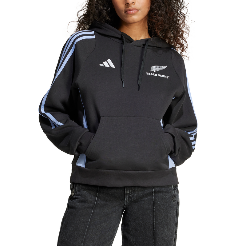 Adidas Black Ferns Rugby Hooded Sweatshirt