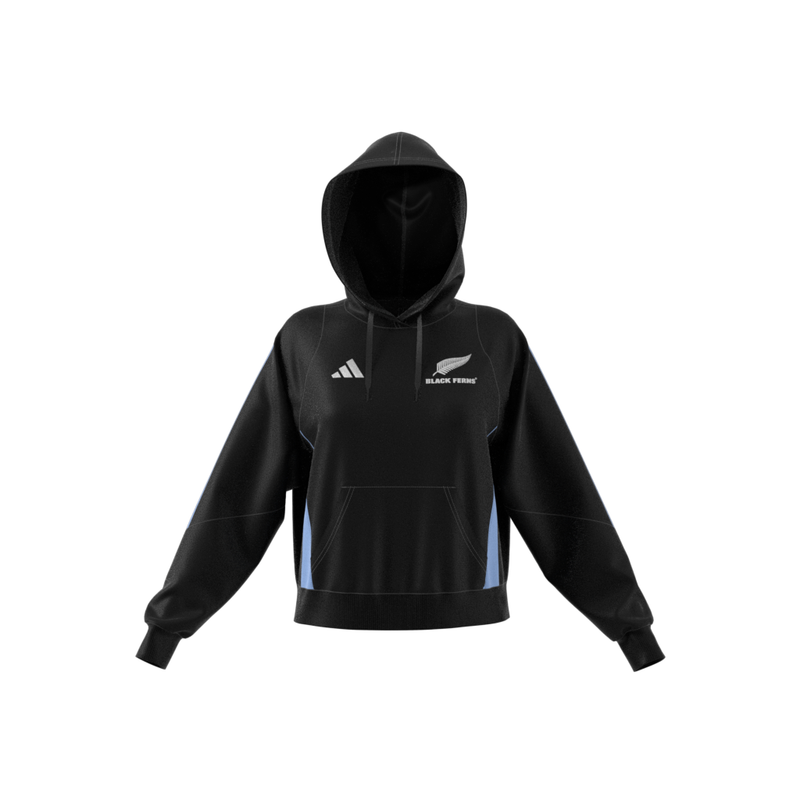 Adidas Black Ferns Rugby Hooded Sweatshirt