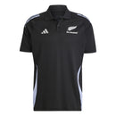 Adidas All blacks Mens Short Sleeve Polo - Black/Blue Spark