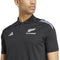 Adidas All Blacks Mens Short Sleeve Polo - Black/Blue Spark
