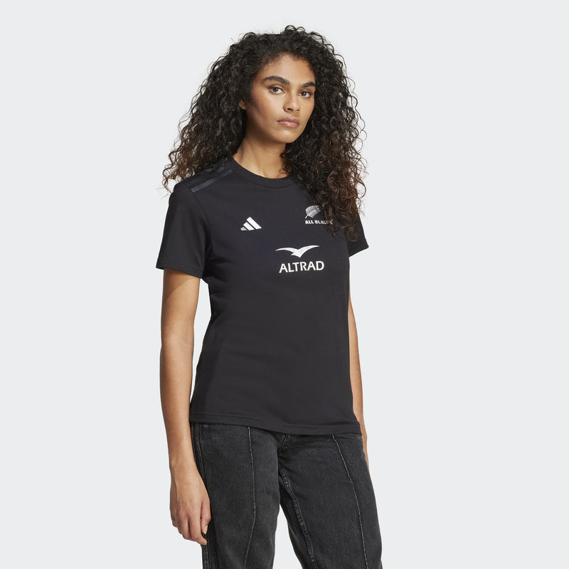 Adidas  Womens All Blacks Cotton T Shirt