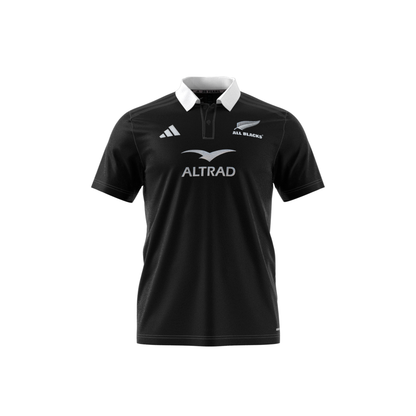 Adidas Mens All Blacks Rugby Home Supporters Polo