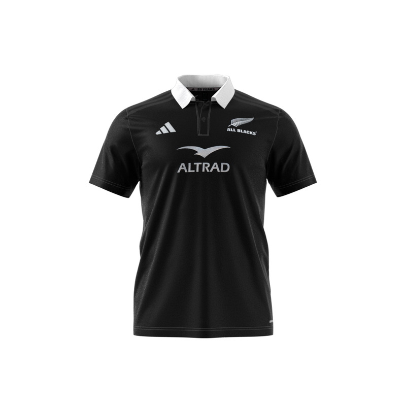 Adidas Mens All Blacks Rugby AEROREADY Short Sleeve Jersey