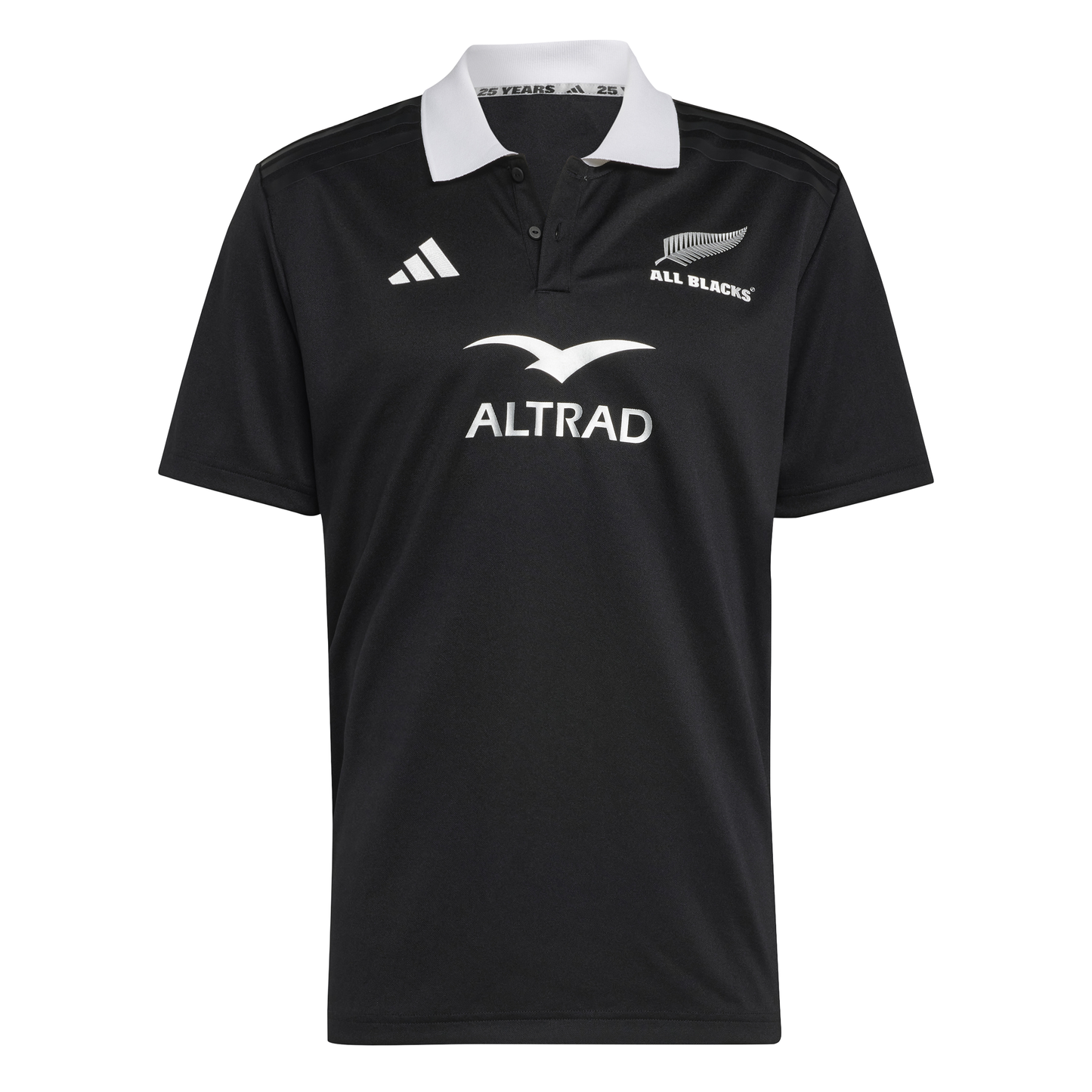 Adidas Mens All Blacks Rugby Home Supporters Polo