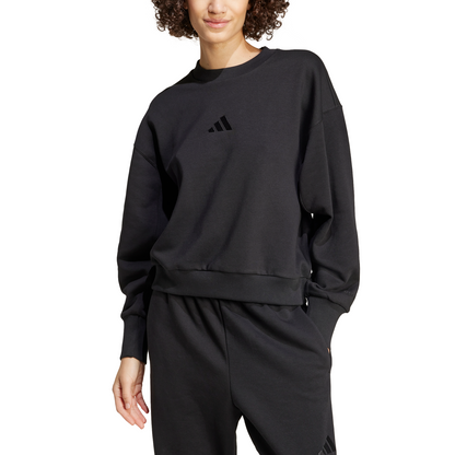 Adidas Womens ALL SZN Fleece Loose Sweatshirt