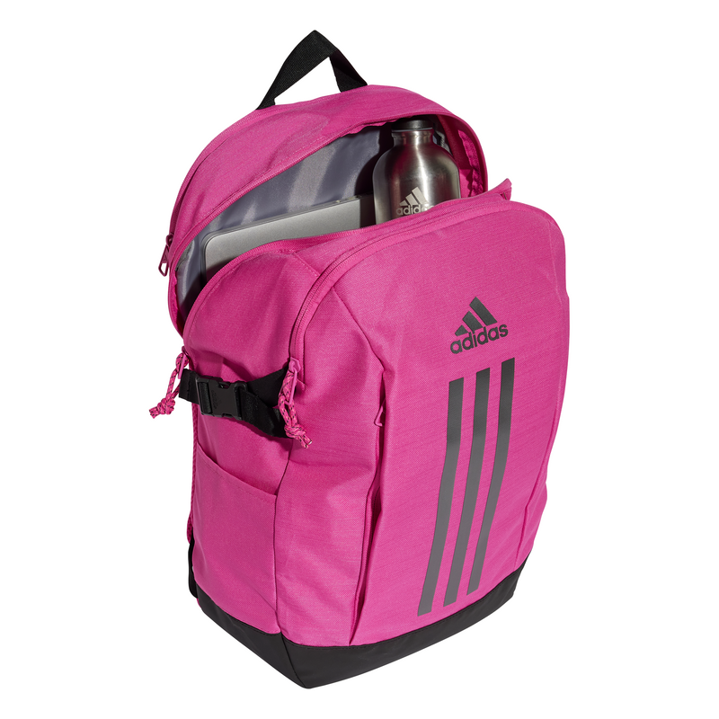 Adidas Power VII Backpack - Semi Lucid Fuschia/Iron Mettalic