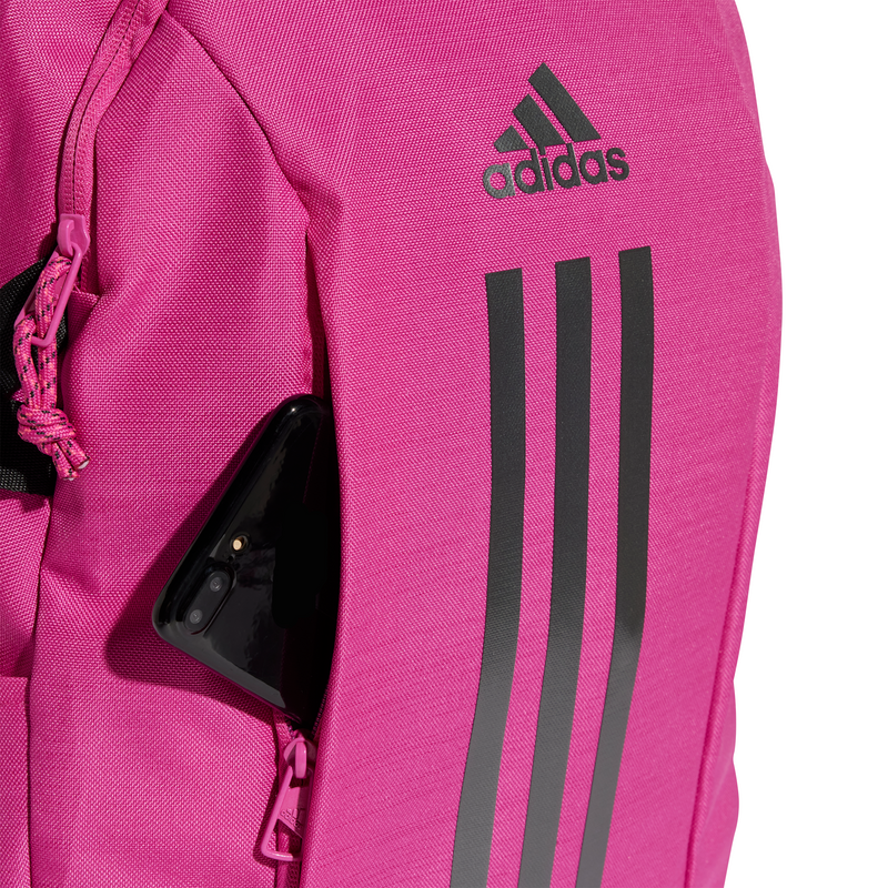 Adidas Power VII Backpack - Semi Lucid Fuschia/Iron Mettalic