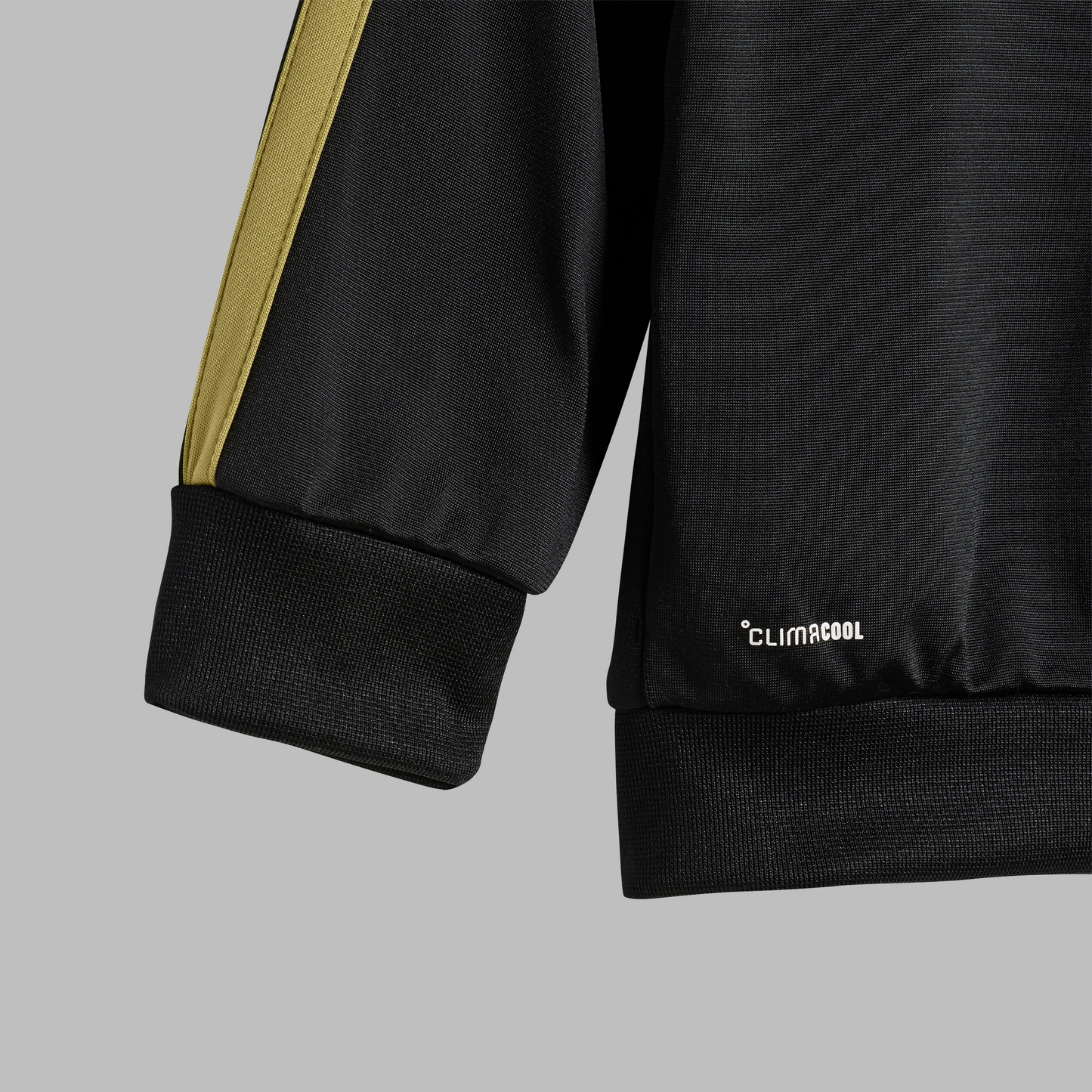 Adidas Kids Essentials CLIMACOOL Track Suit - Black/Gold Metallic