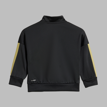 Adidas Kids Essentials CLIMACOOL Track Suit - Black/Gold Metallic