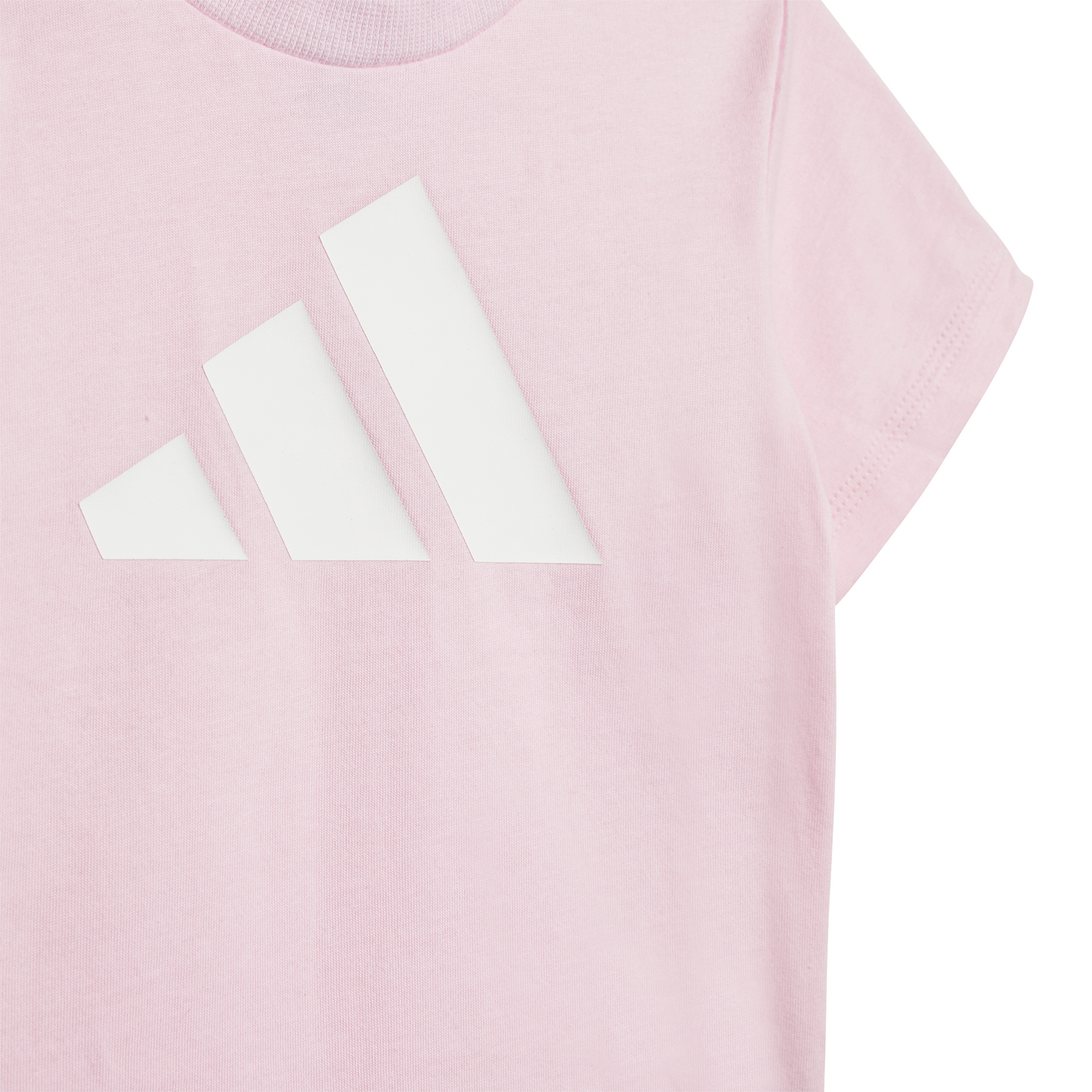 Adidas Infants Essentials Tee and Shorts Set - Pink/White