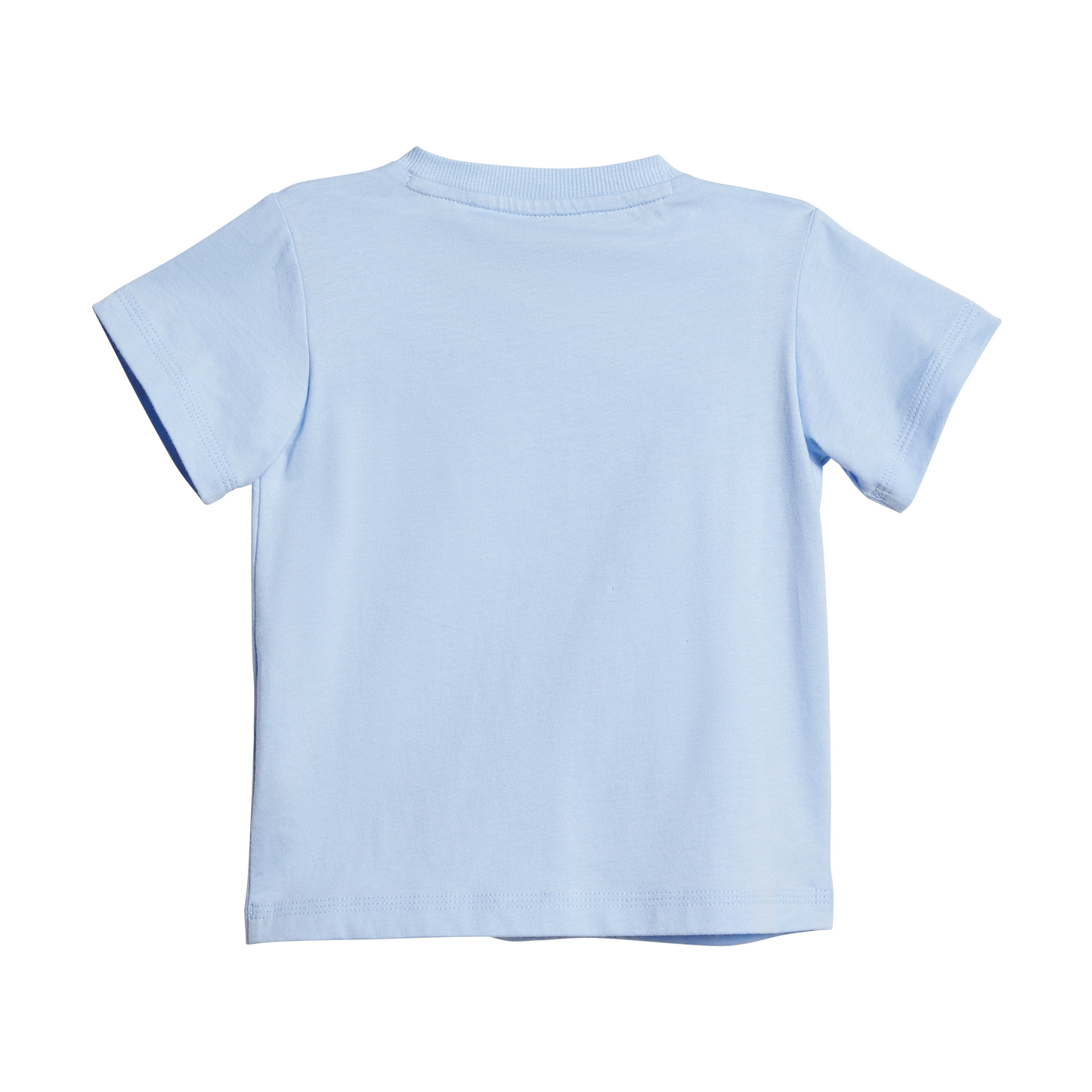 Adidas Little Kids Essentials Tee Set - Blue/White