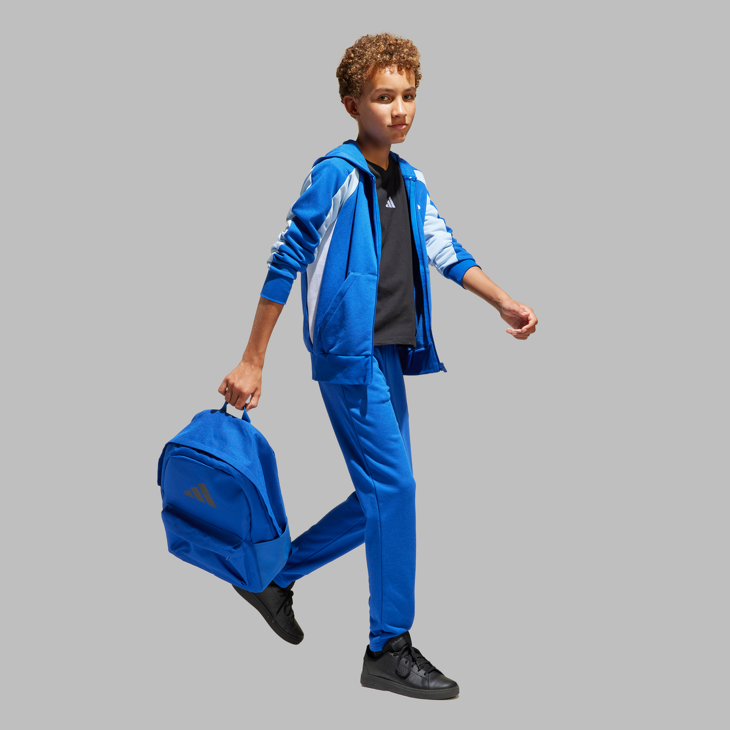 Adidas Kids Seasonal Essentials Colorblock Track Suit - Team Royal Blue