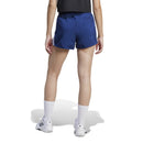 Adidas Mens Pacer Training 3-Stripes Woven High-Rise 5" Shorts - Dark Blue