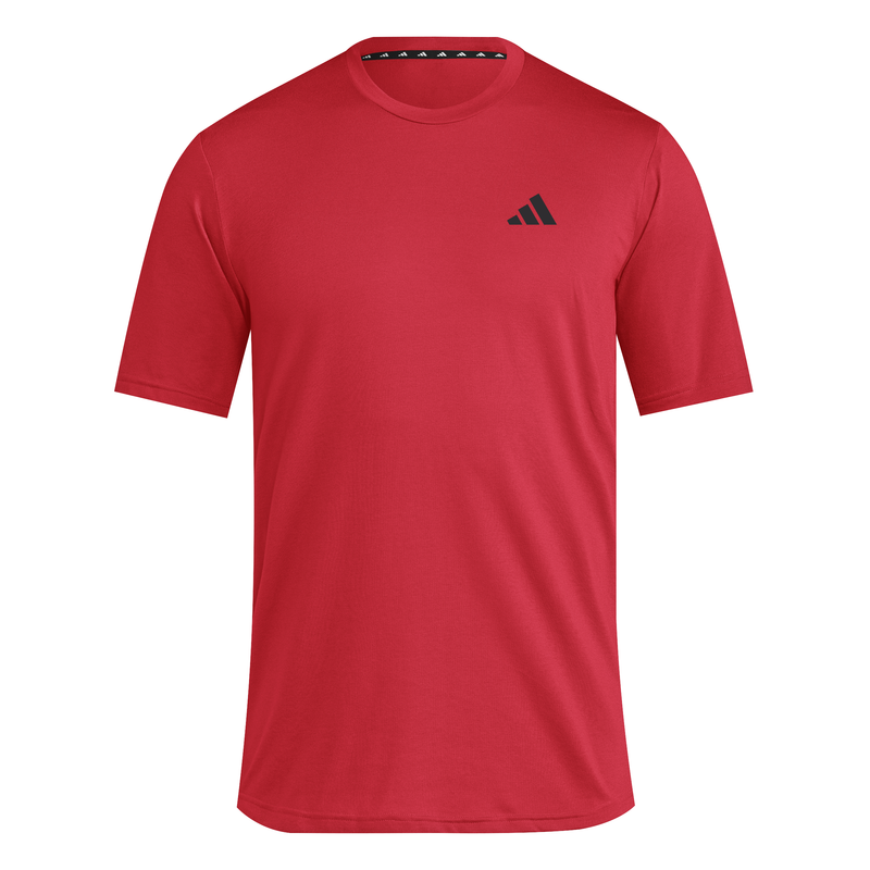 Adidas Mens Train Essentials Feelready Training T-Shirt - Pure Ruby