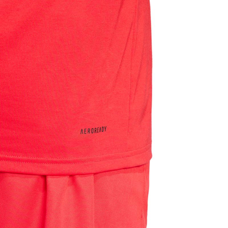 Adidas Mens Train Essentials Feelready Training T-Shirt - Pure Ruby
