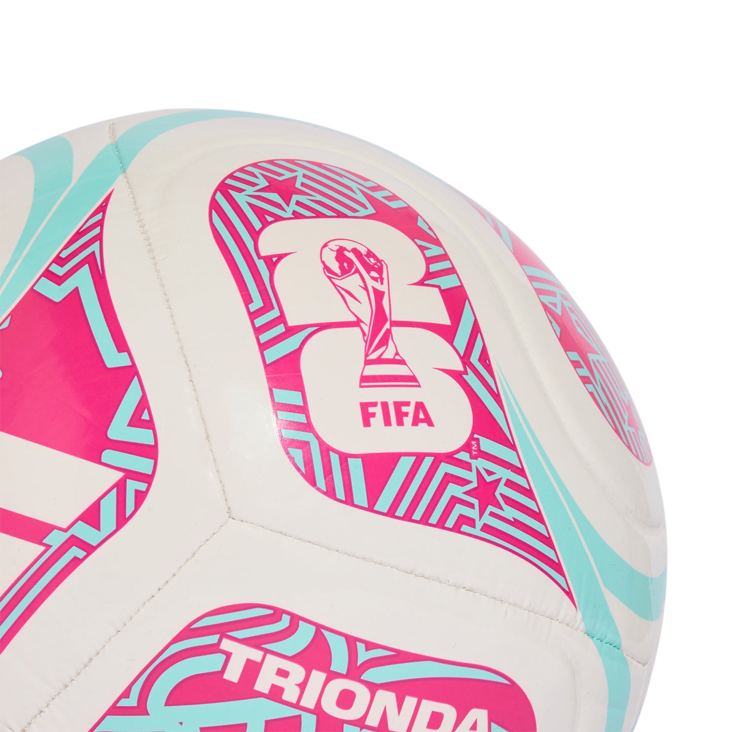 Adidas FIFA World Cup 26™ Trionda Club Ball - White/Flash Aqua