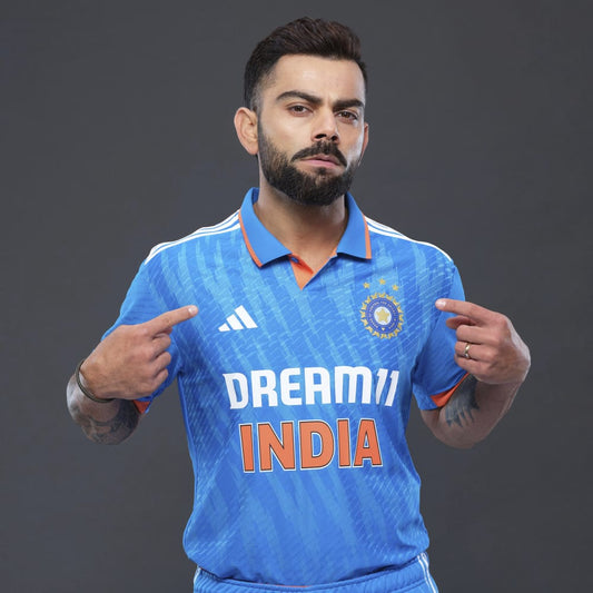 Adidas Mens Dream 11 India Cricket Team ODI Jersey