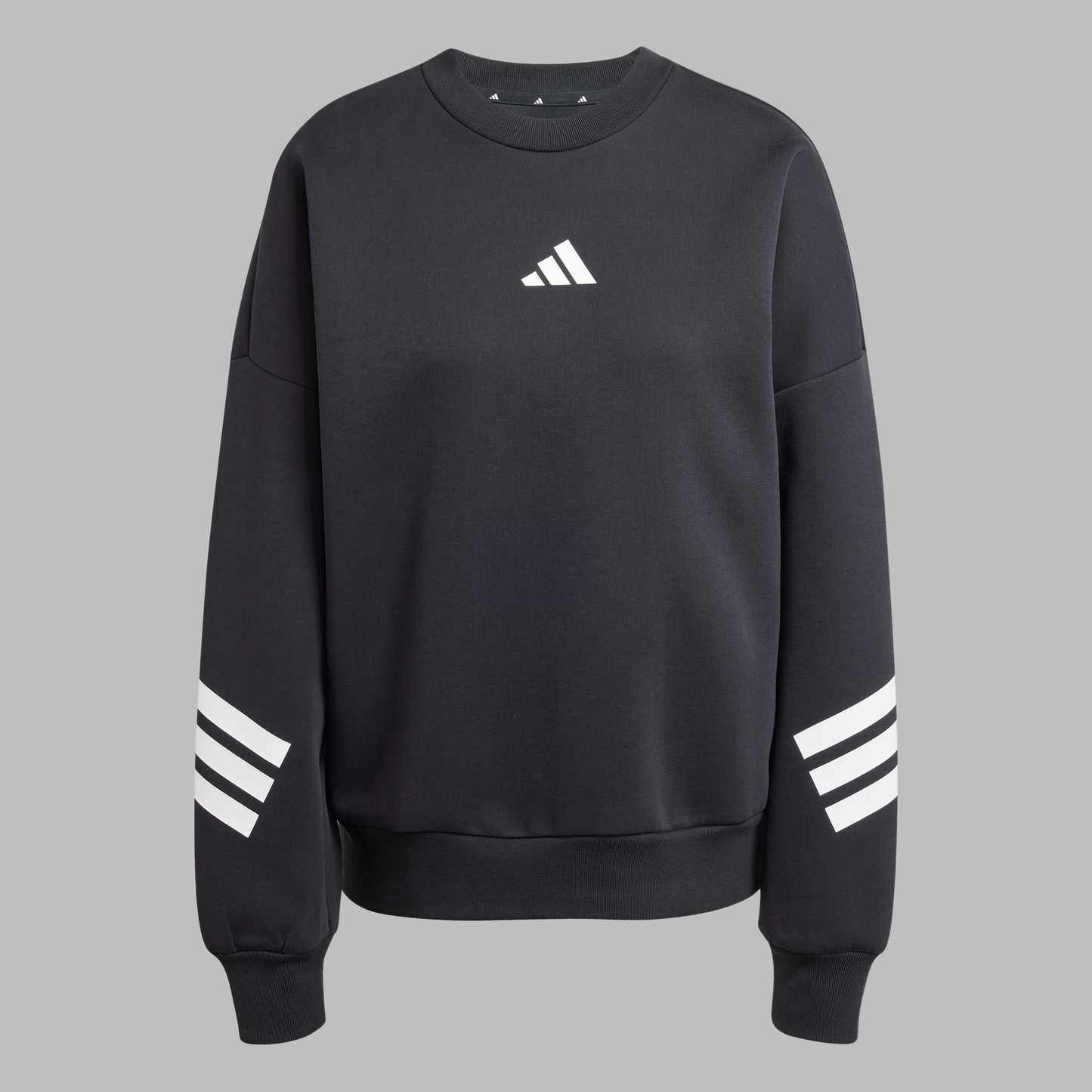 Adidas Womens Future Icons 3-Stripes Sweatshirt - Black